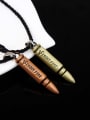 thumb Stainless Steel With Antique Copper Plated Vintage Bullet Necklaces 2