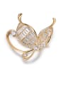 thumb 18K Gold Plated Butterfly Brooch 0