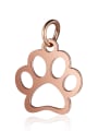 thumb Stainless Steel With Gold Plated Fashion Dog Charms 1