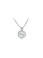 thumb Exquisite Platinum Plated Ball Shaped Pendant 0
