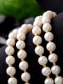 thumb Double Layer Artificial Pearls Necklace 1