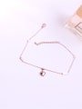 thumb Smooth Heart Accessories Fashion Anklet 0