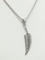 thumb Feather Pendant Retro Style Necklace 0