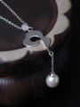 thumb Clouds Freshwater Pearl Clavicle Necklace 1