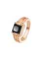 thumb Classical Retro Style Fashion Ring with Zircons 0