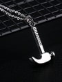 thumb Titanium Personalized Hammer Necklace 1