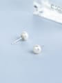 thumb Women Elegant Artificial Pearl Earrings 0
