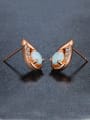 thumb Rose Gold Plated stud Earring 1