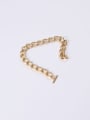 thumb Titanium With Gold Plated Exaggerated  Hollow Chain Bracelets 1