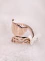 thumb Small Fox Rose Gold Plated Ring 2