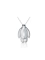 thumb Hot Selling White Cartoon S925 Silver Necklace 0