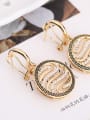 thumb Alloy Imitation-gold Plated Fashion Round-shaped Hollow Two Pieces Jewelry Set 2