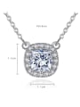 thumb Sterling Silver AAA zircon bling bling Necklace 3