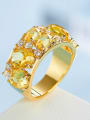 thumb Gold Plated austrian Zircon Ring 2