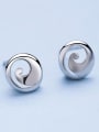 thumb Women Exquisite Round Shaped stud Earring 2