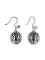 thumb Simple Personalized Hollow Ball Earrings 0