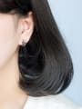 thumb Women High Quality Flower Shaped S925 Silver Clip Earrings 1