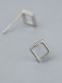 thumb Natural Style Square Shaped stud Earring 2