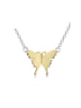 thumb Elegant Fashion Butterfly All-match Women Clavicle Necklace 0
