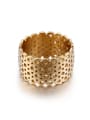 thumb Stainless Steel With 18k Gold Plated Trendy Rings 3