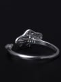 thumb Color Lotus Leaf Opening Statement Ring 2