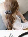 thumb Rubber Band With Cellulose Acetate Fashion Irregular Hair Ropes 1