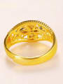 thumb 24K gold plated wedding geometric ring 2