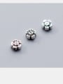 thumb 925 Sterling Silver With Silver Plated Classic Flower Charms 2