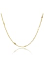thumb Elegant Simply Style Flower Shaped Gold Plated Necklace 0