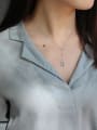 thumb Simple Silver Little Heart Pendant Women Necklace 1