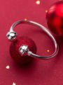 thumb 925 Sterling Silver With Silver Plated Cute Bell Bracelets 0