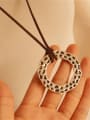 thumb Women Delicate Round Shaped Necklace 2