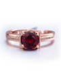 thumb Classical Garnet Gemstone Ring 1