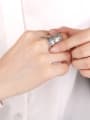 thumb Retro Personalized Silver Handmade Ring 1