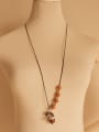 thumb Women Vintage Walnut Shaped Necklace 0