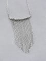 thumb 925 Silver Tassel Necklace 2