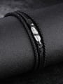 thumb Fashion Little Feather Artificial Leather Woven Bracelet 2