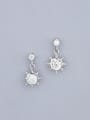 thumb Women Sun Flower Shaped drop earring 0