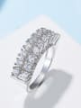 thumb Fashion Cubic Zirconias 925 Silver Ring 0