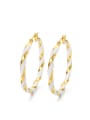 thumb Elegant Gold Plated Star Shaped Glue Drop Earrings 0