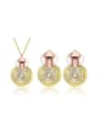 thumb Ethnic style Gold Plated Two Pieces Jewelry Set 0