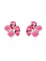 thumb Personalized Geometrical austrian Crystals Alloy Stud Earrings 3