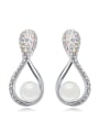 thumb Chanz using austrian elements Austria pearl earrings she laugh fashion pearl 3