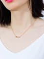 thumb Stainless Steel With Rose Gold Plated Fashion Angel wings Necklaces 1