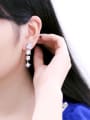 thumb Shining Zircons Wedding Accessories Women Drop Earrings 1