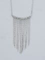 thumb 925 Silver Tassel Necklace 0