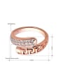 thumb Personality Open Design Geometric Shaped Ring 1