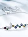 thumb S925 Silver Multi-color Crystals Bracelet 2