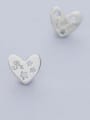 thumb Women Delicate Heart Shaped Earrings 2