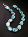 thumb Shining Artificial Stones Necklace 1